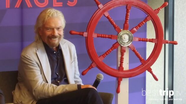 Sir Richard Branson Explains How He Does Cruising